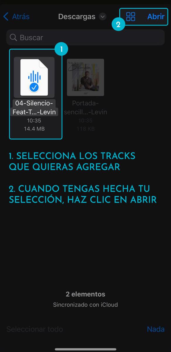 Como escuchar tus descargas en iOS -  NS Music