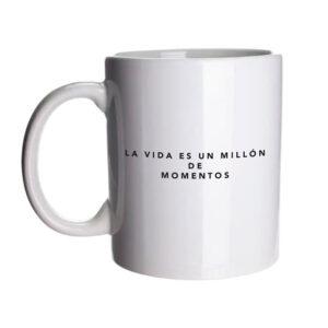 Taza "La vida es un millón de momentos" Noel Schajris