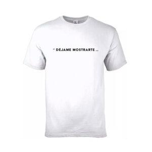 Camiseta "Déjame mostrarte" Noel Schajris