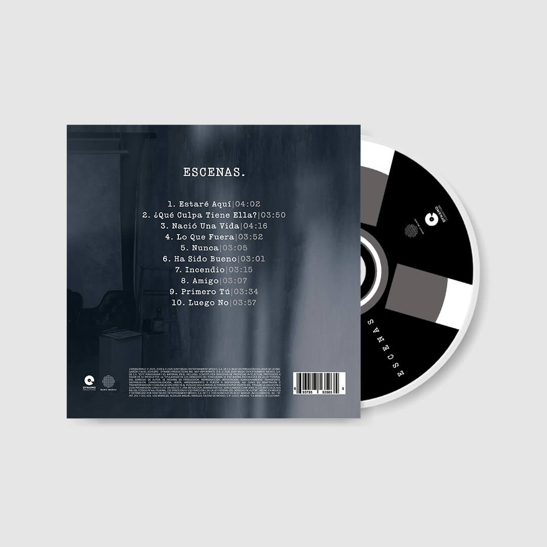 CD Escenas Sin Bandera Dynamo Art Edition 2 CD Escenas de Sin Bandera, Disponible Ahora Dynamo Art Edition